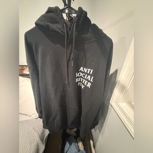 Anti social butterfly hoodie
